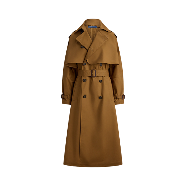 Trench con mantellina