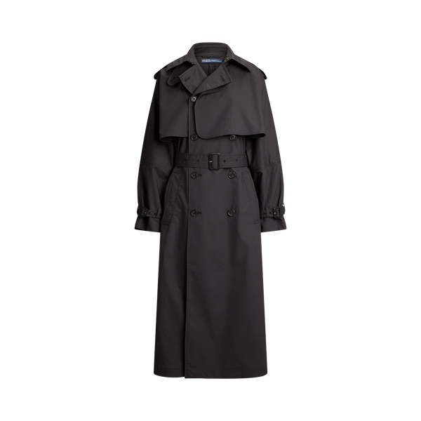 Capelet Trench Coat