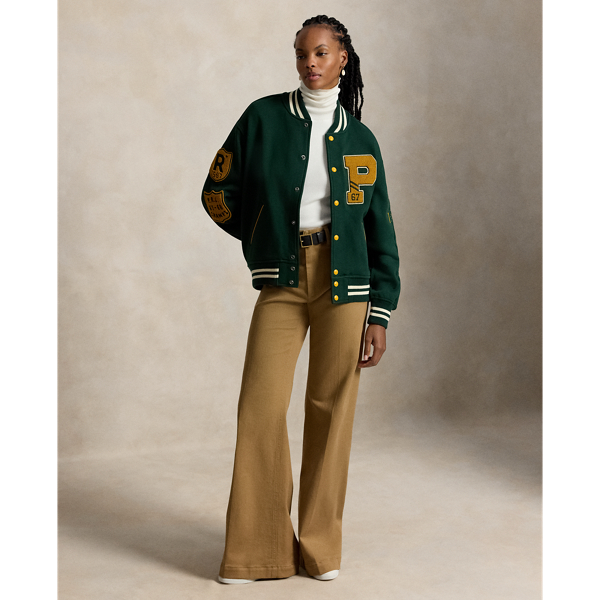Fleece Letter Jacket