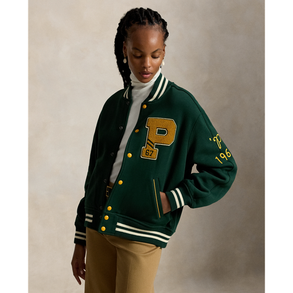 Fleece Letter Jacket