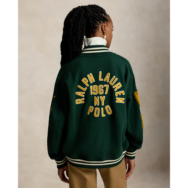Fleece Letter Jacket