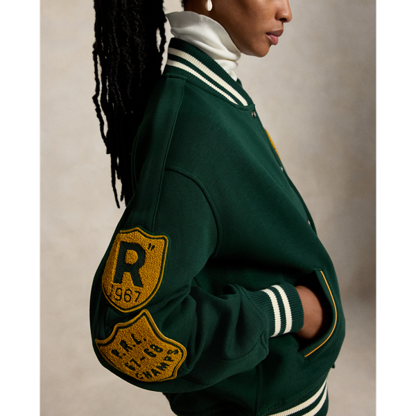 Fleece Letter Jacket