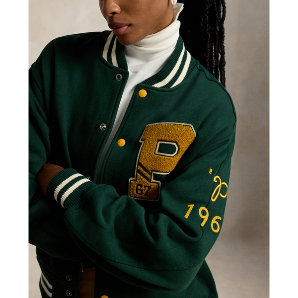 Fleece Letter Jacket