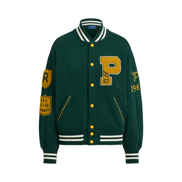Fleece Letter Jacket