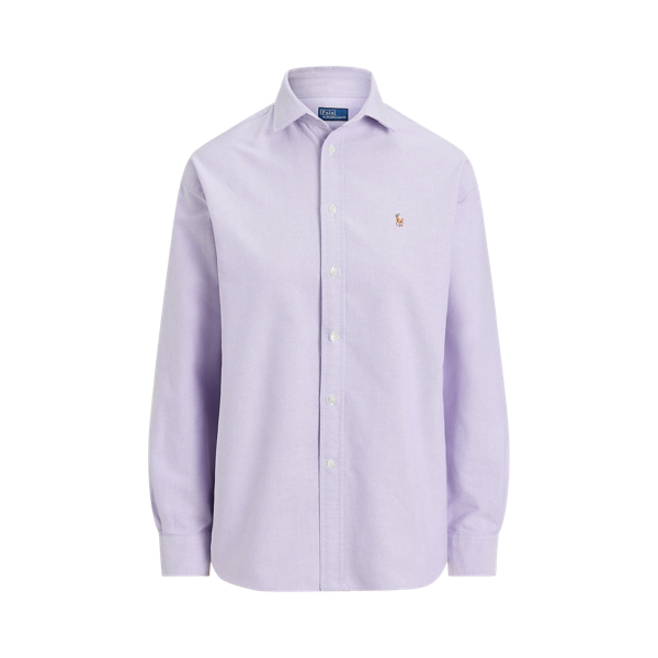 Ledig oxfordskjorta i bomull Polo Ralph Lauren i Sky Lavendar 1