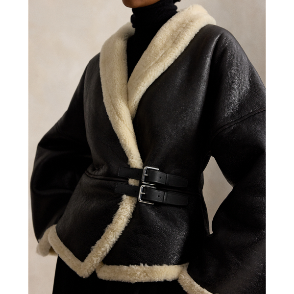 Wickeljacke aus Lammfell