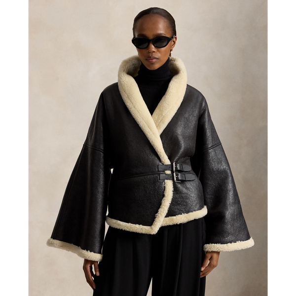 Wickeljacke aus Lammfell