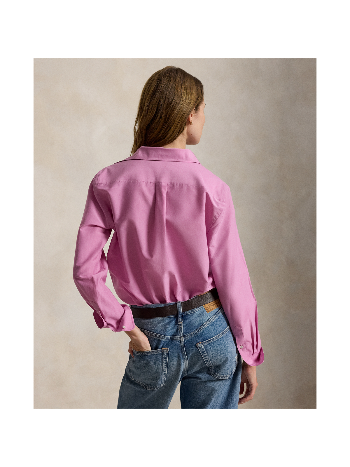 Женские рубашки Ralph Lauren Relaxed Fit Cotton-Silk Shirt — фото 2