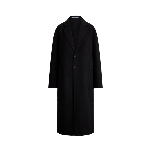 Polo Black Double-Faced Long Wool Coat Polo Ralph Lauren 2