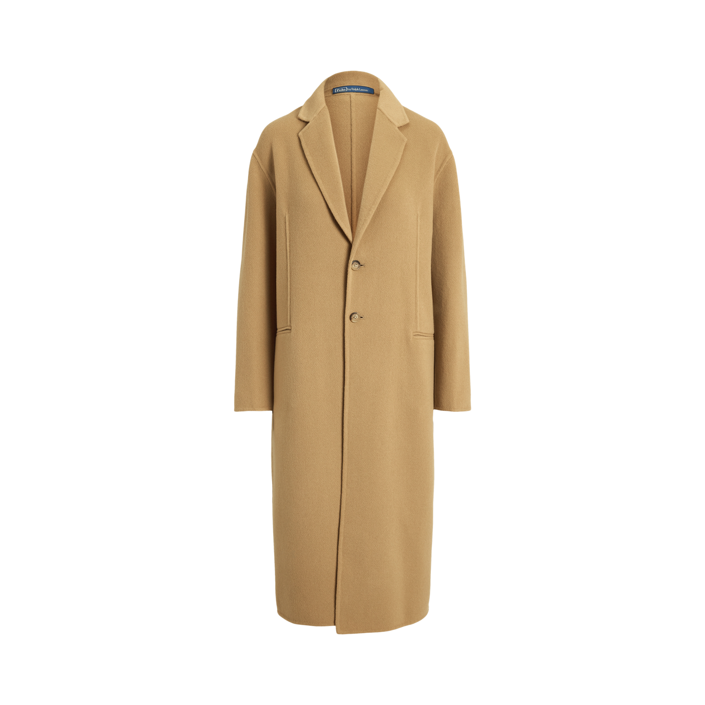 Женское пальто Ralph Lauren Double-Faced Long Wool, цвет: Верблюжий — фото 5