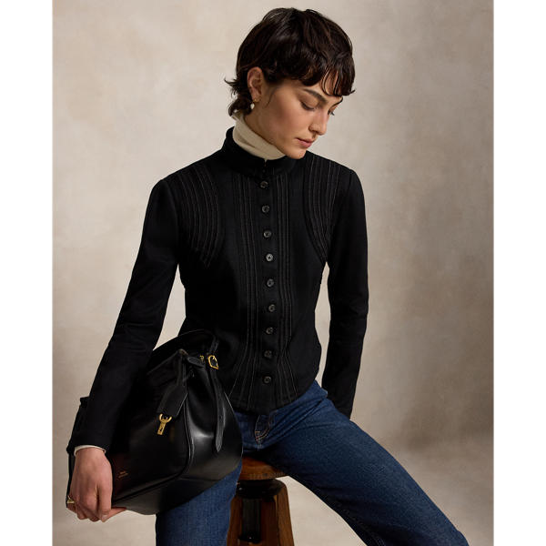 Stand-Collar Jacket