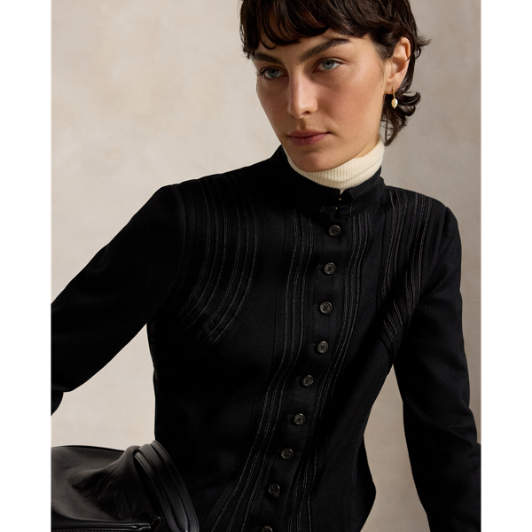 Stand-Collar Jacket