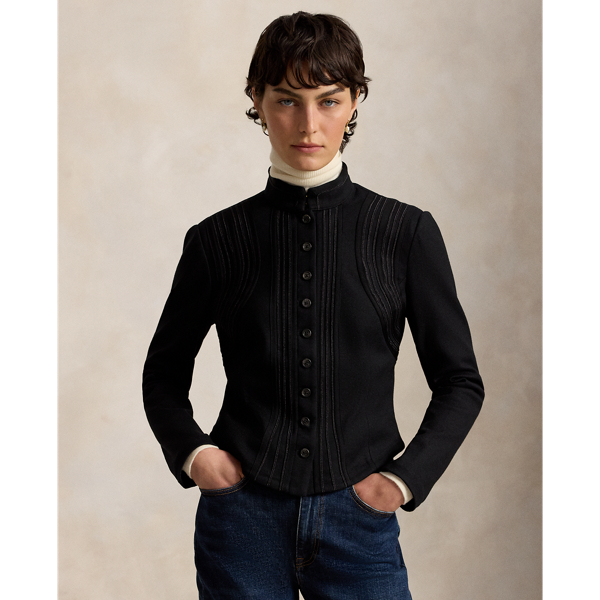 Stand-Collar Jacket