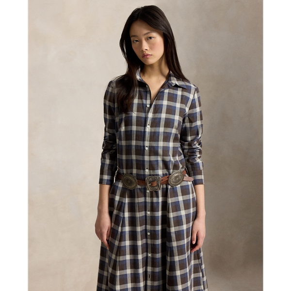 Chemisier scozzese in twill