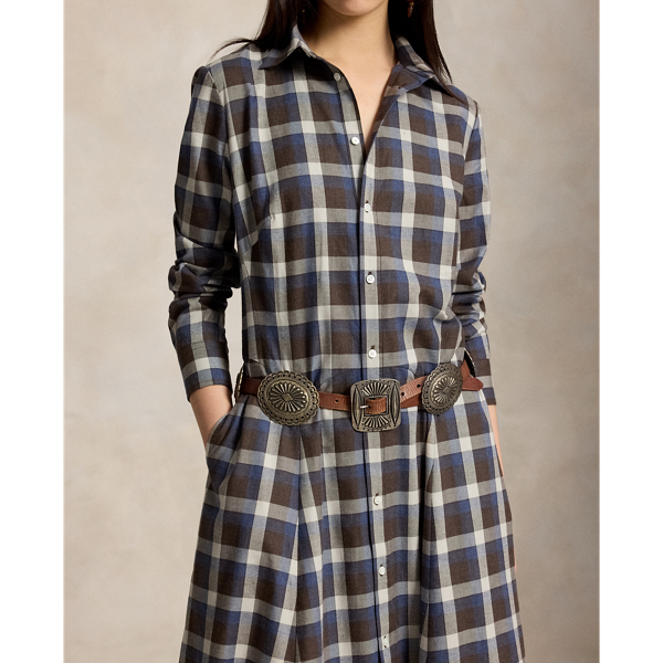 Chemisier scozzese in twill