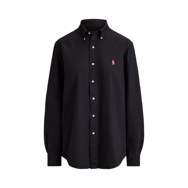 Polo Black Pink Pony Cotton Oxford Shirt Polo Ralph Lauren 2