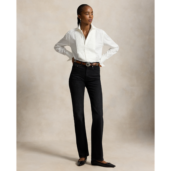 High-Rise Straight-Leg Jean