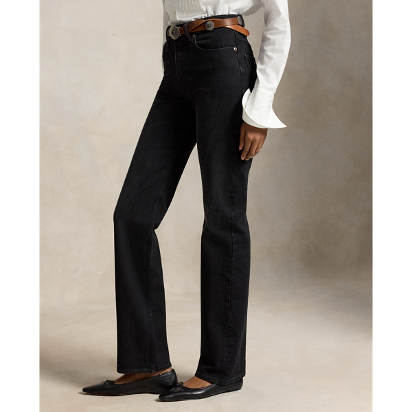 High-Rise Straight-Leg Jean