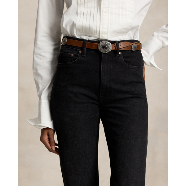 High-Rise Straight-Leg Jean