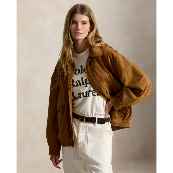 Suede Zip Jacket