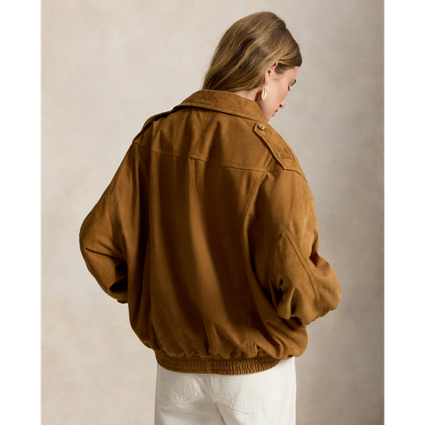 Suede Zip Jacket
