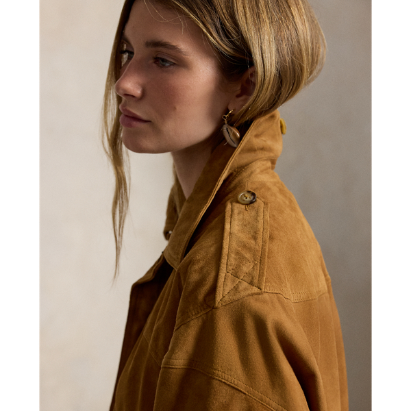 Suede Zip Jacket