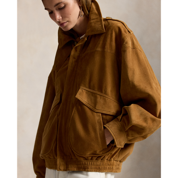 Suede Zip Jacket