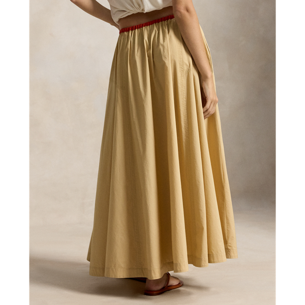Cotton Poplin Parachute Skirt