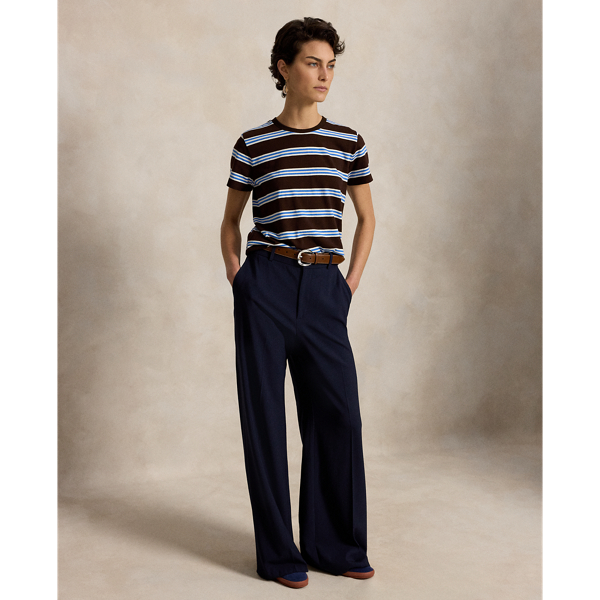 Striped Slub Cotton Tee