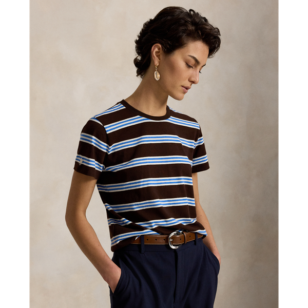 Striped Slub Cotton Tee