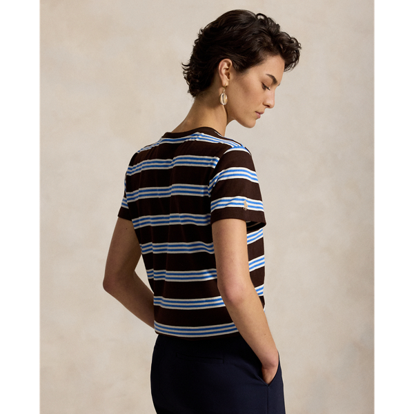 Striped Slub Cotton Tee