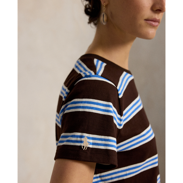 Striped Slub Cotton Tee