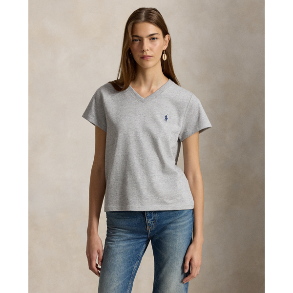 Maglietta in cotone Shrunken-Fit