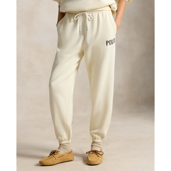 Pantalon de surv&ecirc;tement logo en molleton
