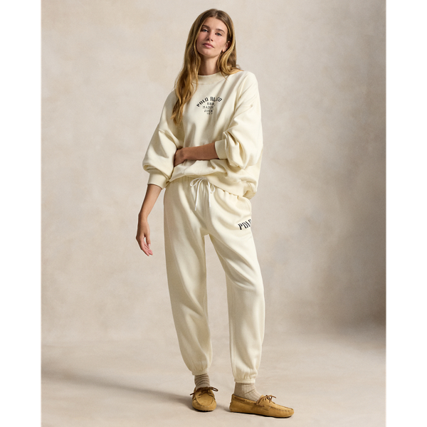 Pantalon de surv&ecirc;tement logo en molleton