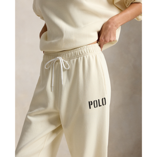 Pantalon de surv&ecirc;tement logo en molleton