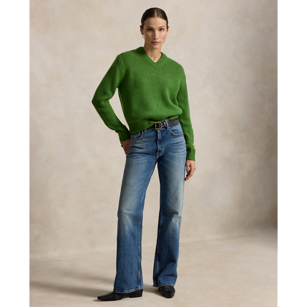 New Lawn Cashmere V-Neck Jumper Polo Ralph Lauren 3