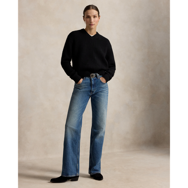 Pull col en&nbsp;V cachemire
