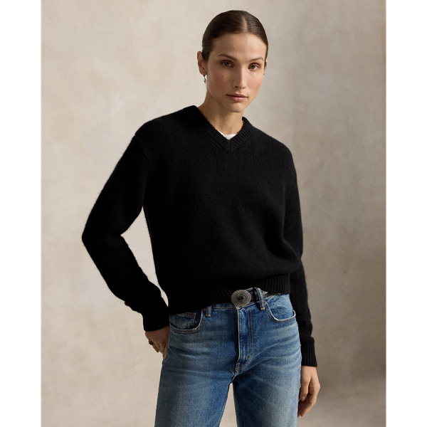 Pull col en&nbsp;V cachemire