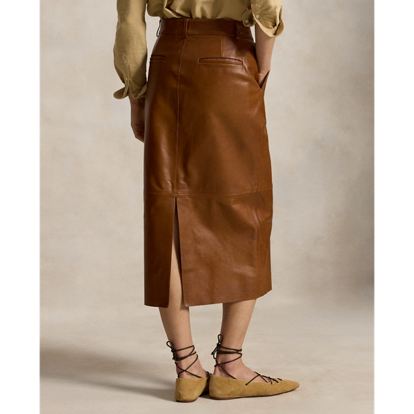 Leather Pencil Skirt