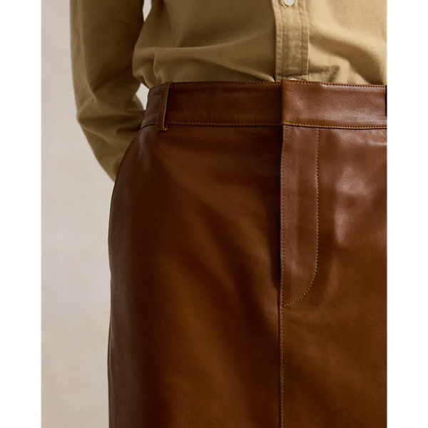 Leather Pencil Skirt
