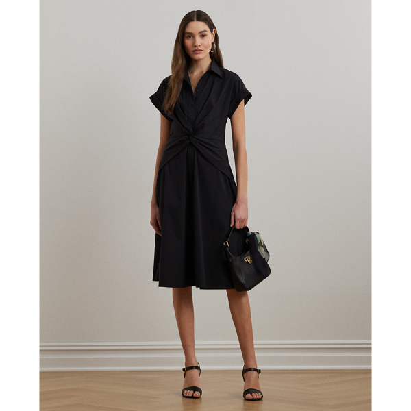 Hemdkleid mit Twistdetail