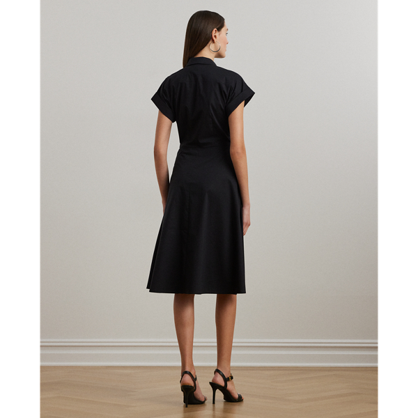 Hemdkleid mit Twistdetail Lauren in Black 5