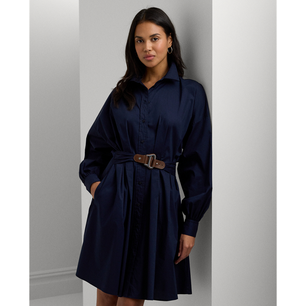 Hemdkleid aus einer Baumwollmischung Lauren in Lauren-Navy 4