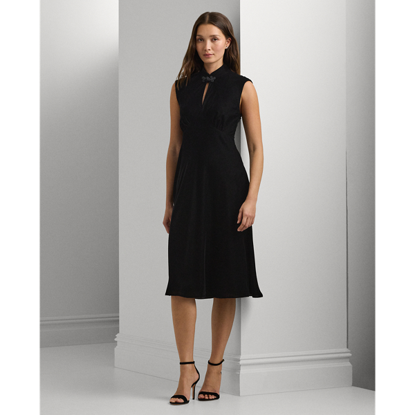 Ralph lauren black sleeveless dress best sale