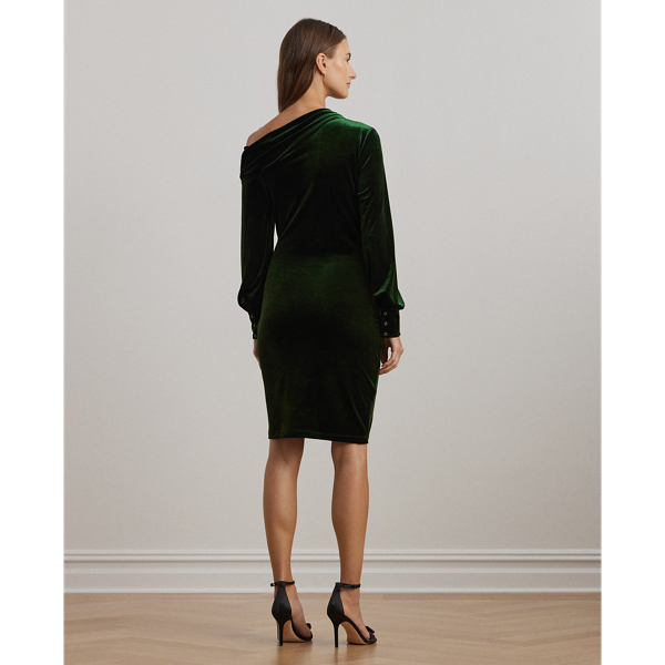 Ralph lauren velvet dresses best sale