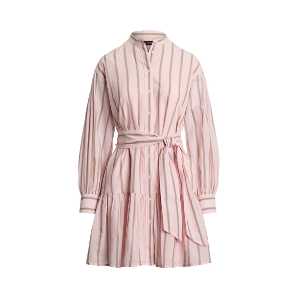ラルフローレン★Striped Silk-Blend Shirtdress s7-AI211972045001_lifestyle?
