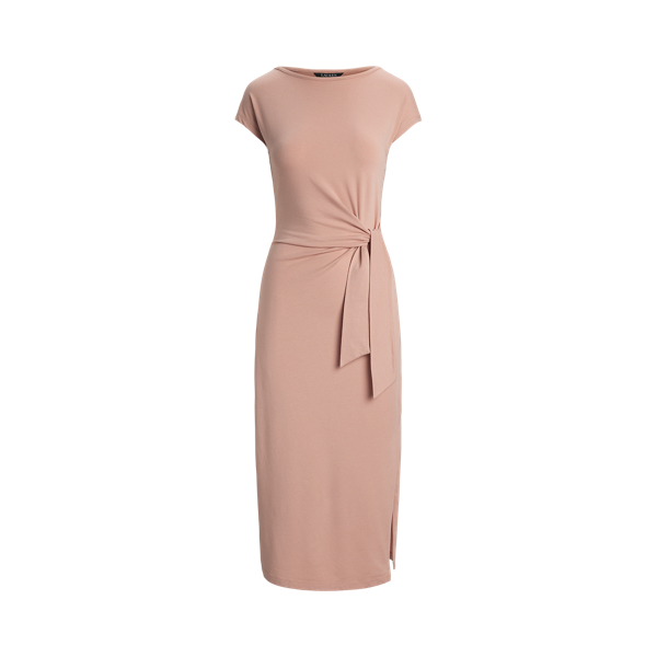 RALPH LAUREN ROSE MIDI DRESS ワンピース Floral Jersey Twist-Front Midi Dress