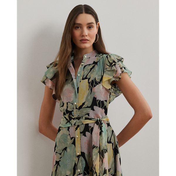 LAUREN RALPH LAUREN エンブロイダリー オフショルダー ドレス s7-AI251975137001_alternate1