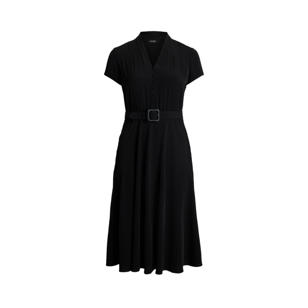 ☆US発*LAUREN*新作*Buckle-Trim Cotton-Blend シャツドレス☆ Buckle-Trim Cotton-Blend Shirtdress